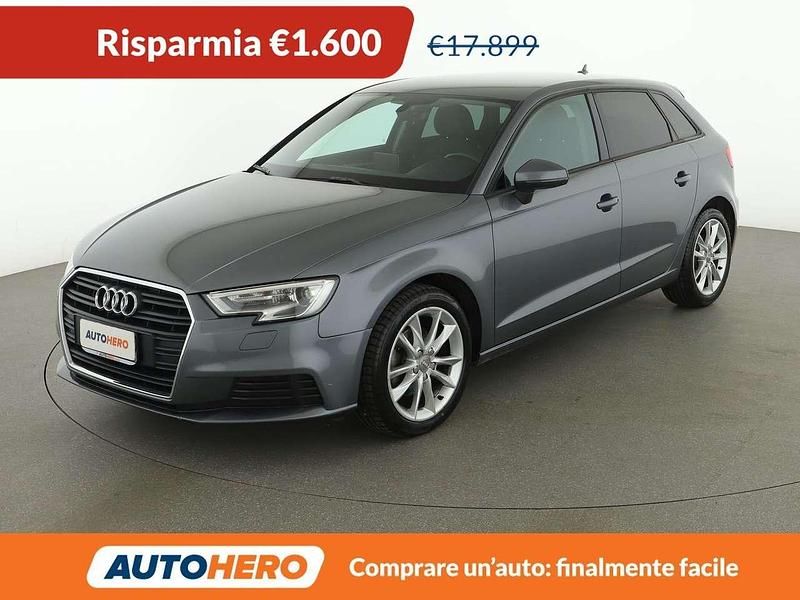 Usata Audi A3 150 CV (110 kW) 2017 Grigio Berlina