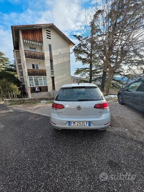 Usata VW Golf VII 2017 Bianco Berlina