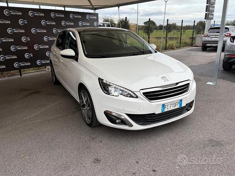 Usata Peugeot 308 Allure 120 CV (88 kW) 2016 Bianco Berlina