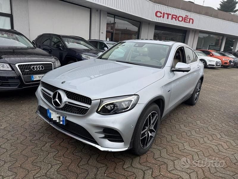 Usata Mercedes GLC350 Premium 211 CV (155 kW) 2018 Grigio Coupé