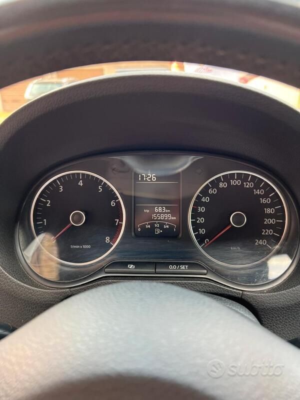 Usata VW Polo 85 CV (62 kW) 2012 Nero Berlina