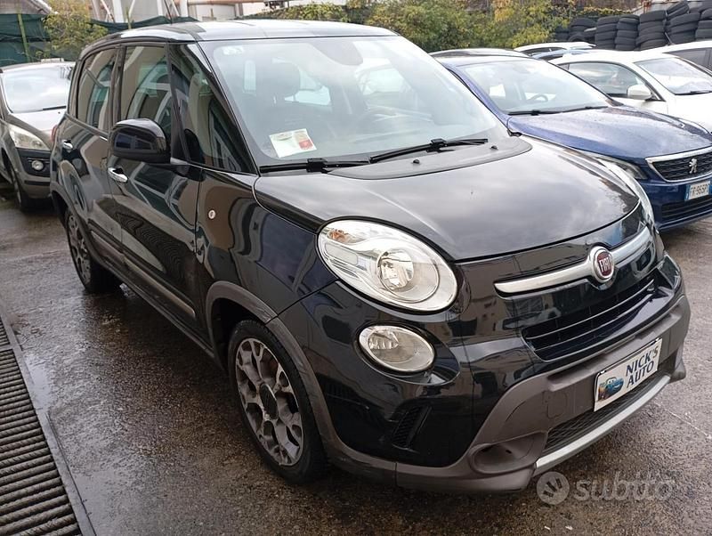 Usata Fiat 500L 105 CV (77 kW) 2014 Nero Monovolume