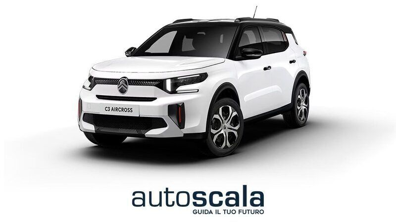 Bianco metallizzato Usata 2024 Citroën C3 Aircross SUV | 26.090 € - Immagine 1/4