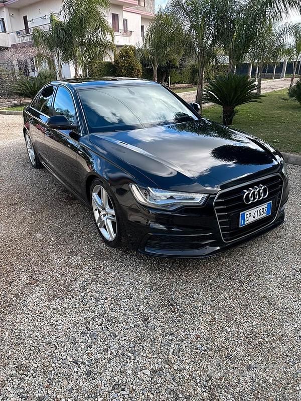 Usata Audi A6 S-Line 204 CV (150 kW) 2012 Nero Berlina
