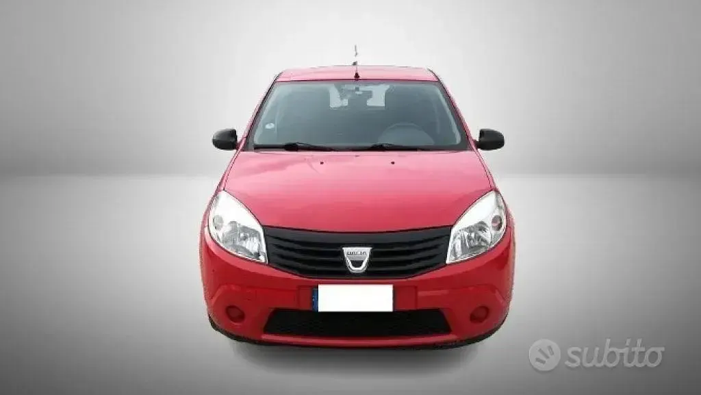 Gebraucht Dacia Sandero 75 PS (55 kW) 2010 Rot Limousine