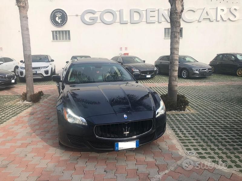 Usata Maserati Quattroporte 275 CV (202 kW) 2014 Blu/azzurro Berlina