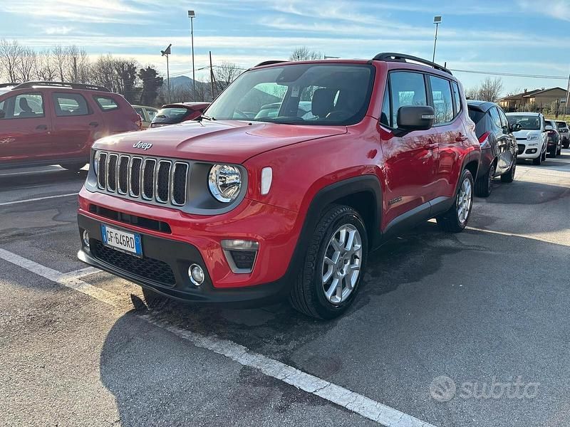 Usata Jeep Renegade Limited 130 CV (95 kW) 2021 Rosso SUV