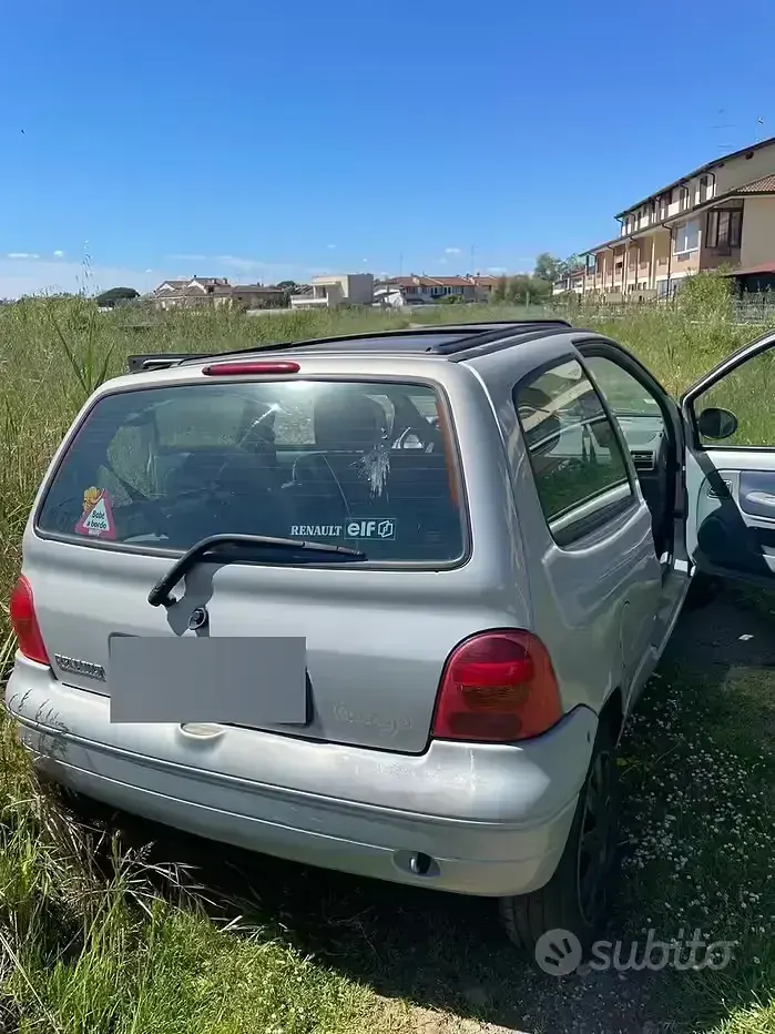 Usata Renault Twingo 58 CV (42 kW) 2003 Grigio Utilitaria