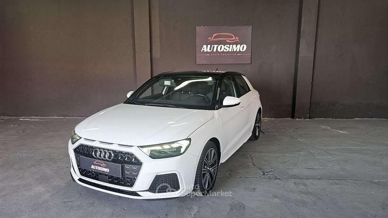 Usata Audi A1 Sportback S-Line 116 CV (85 kW) 2019 Bianco Utilitaria