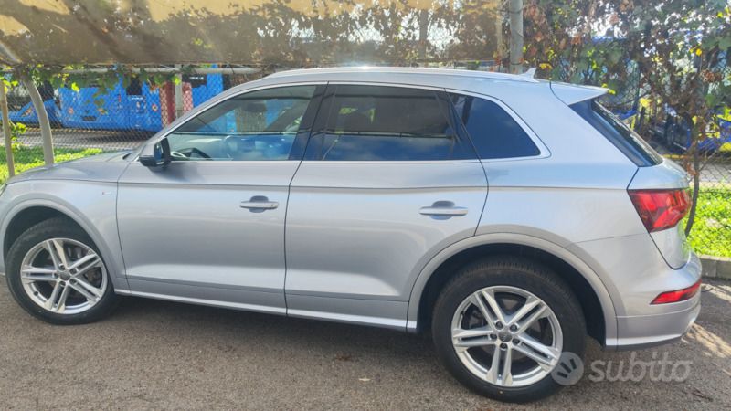 Usata Audi Q5 S-line plus 190 CV (139 kW) 2018 Grigio SUV