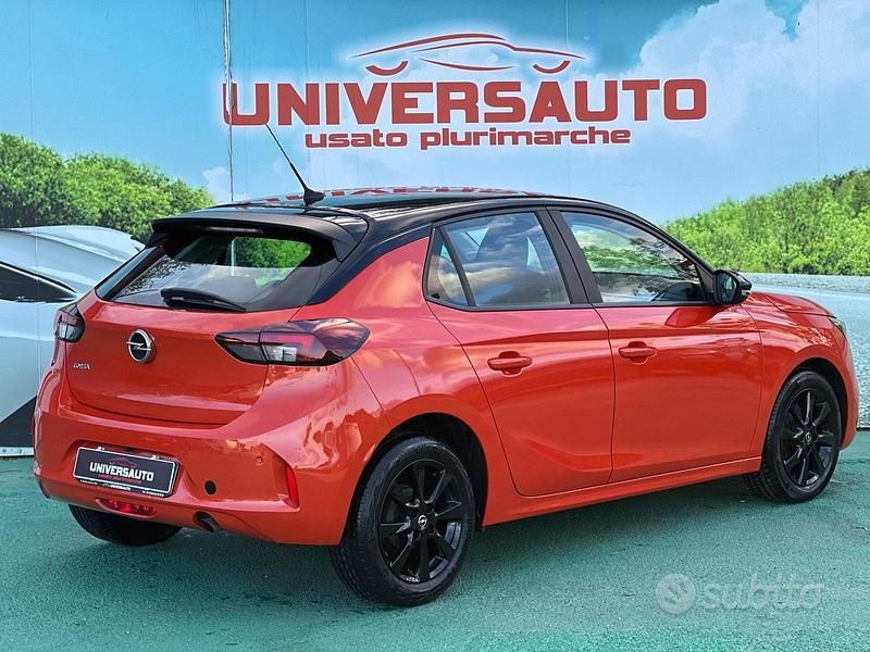 Usata Opel Corsa Edition 75 CV (55 kW) 2021 Arancione Utilitaria