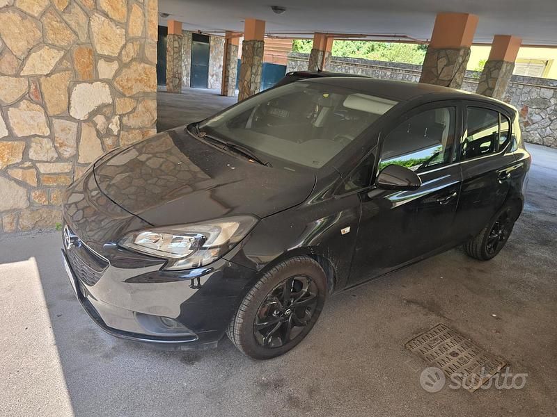 Usata Opel Corsa 90 CV (66 kW) 2017 Nero Berlina