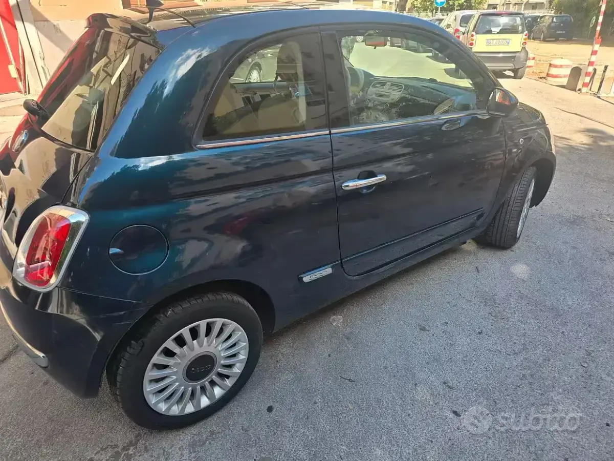 Usata Fiat 500 69 CV (50 kW) 2014 Bluazzurro Berlina