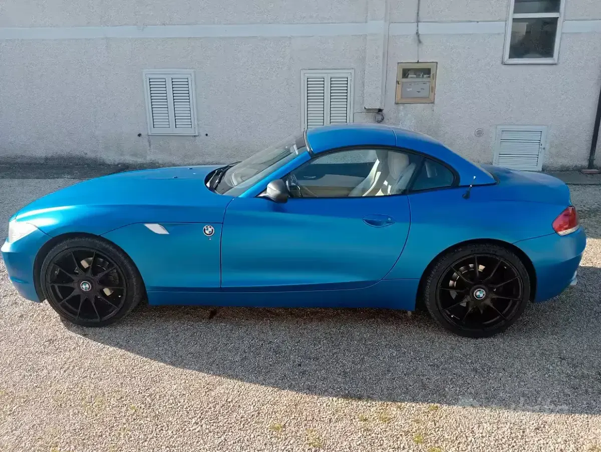 Usata BMW Z4 M Sport 204 CV (150 kW) 2010 Blu Cabrio