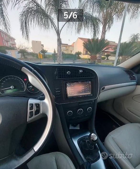 Usata Saab 9-3 Aero 180 CV (132 kW) 2008 Nero Berlina