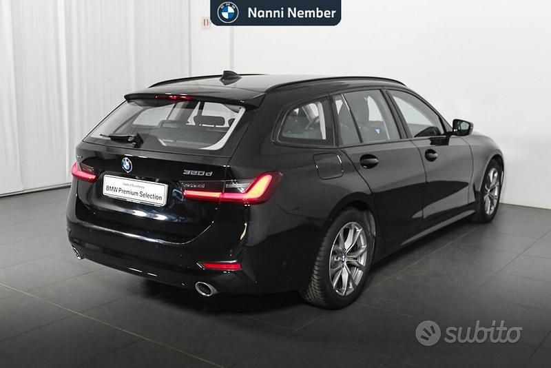 Usata BMW 320e Sport Line 190 CV (139 kW) 2021 Nero Station wagon