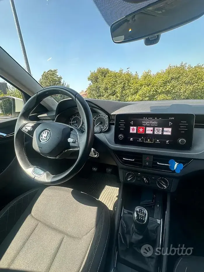 Usata Skoda Kamiq 90 CV (66 kW) 2022 Bianco SUV