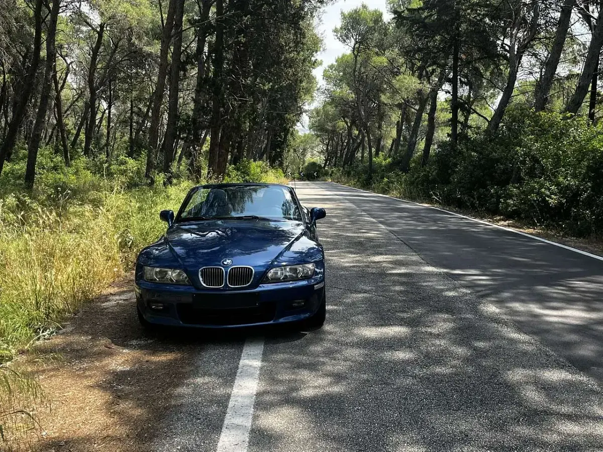 Usata BMW Z3 231 CV (169 kW) 2001 Blu/azzurro Cabrio