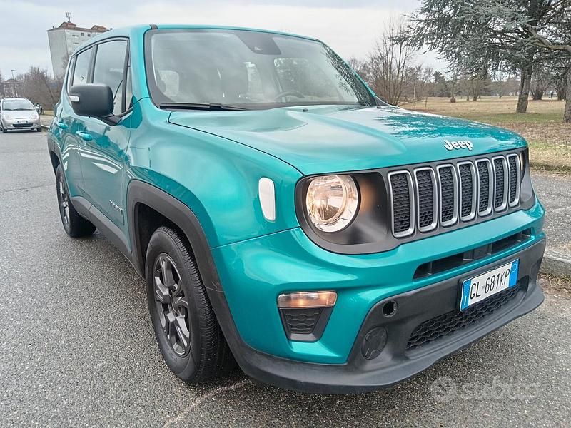 Używany Jeep Renegade Longitude 130 KM (95 kW) 2022 Zielony SUV