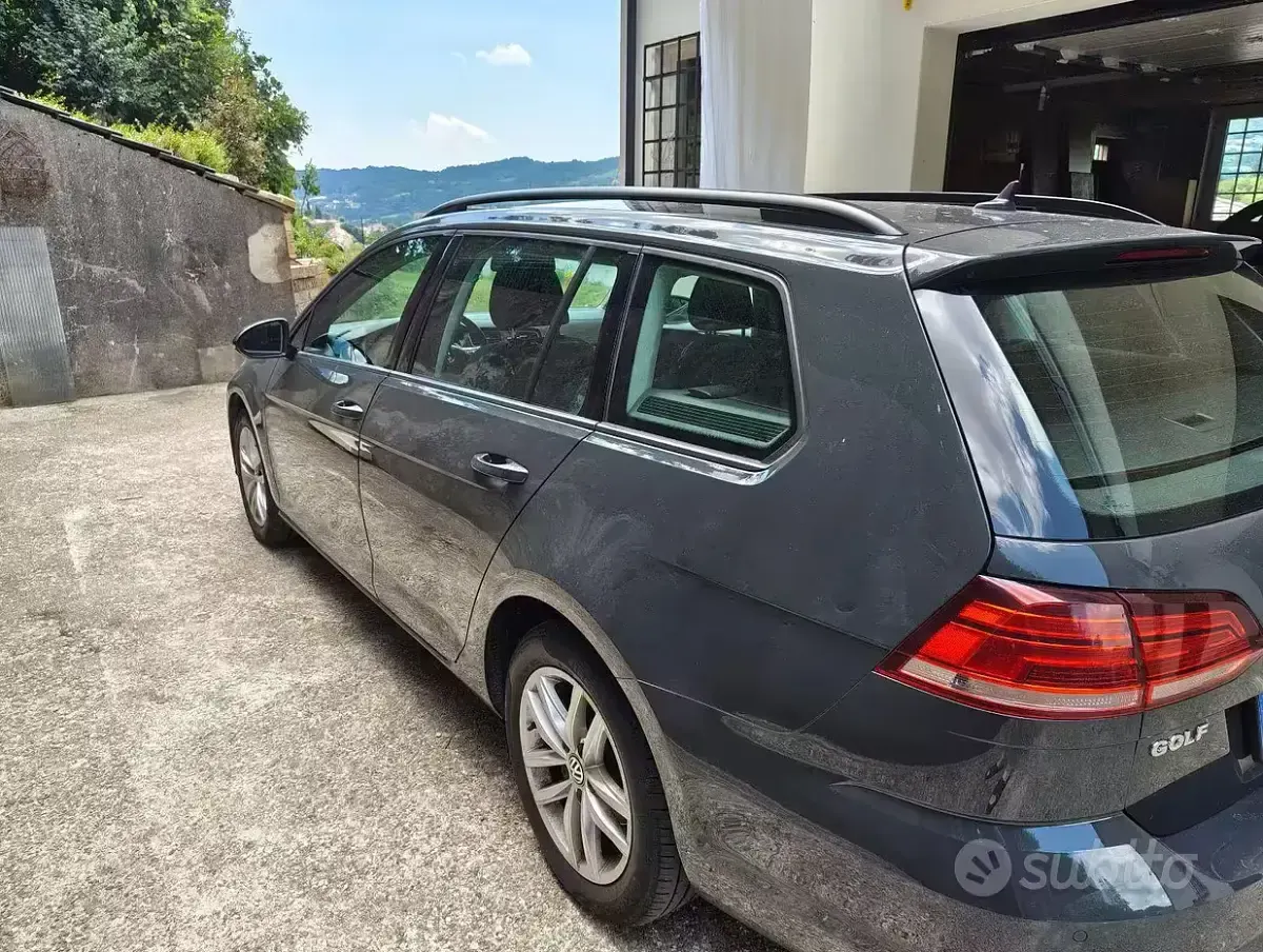 Usata VW Golf VII 110 CV (80 kW) 2020 Grigio Station wagon