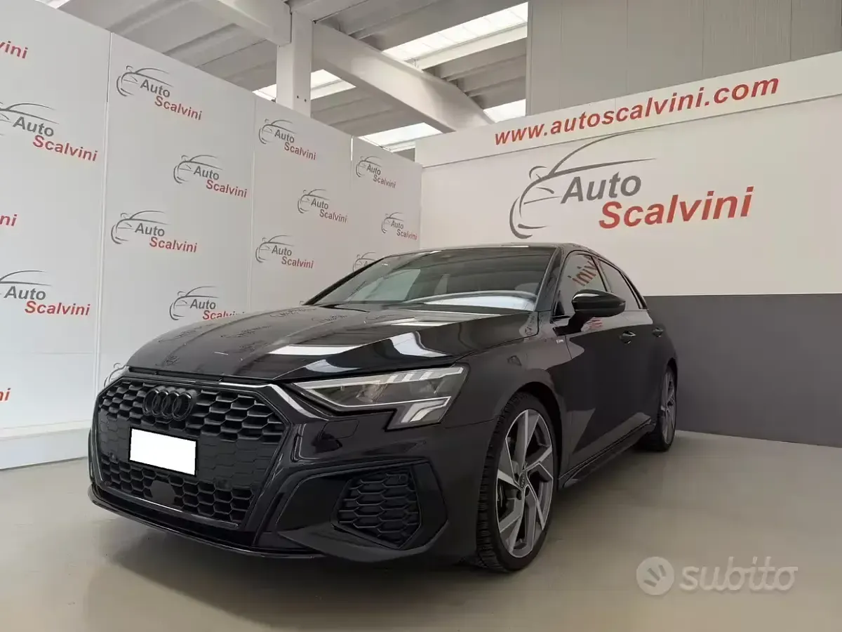 Usata Audi A3 S-Line 150 CV (110 kW) 2023 Nero Berlina
