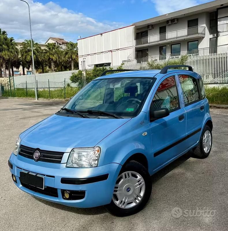 Usata Fiat Panda 60 CV (44 kW) 2009 Blu Utilitaria