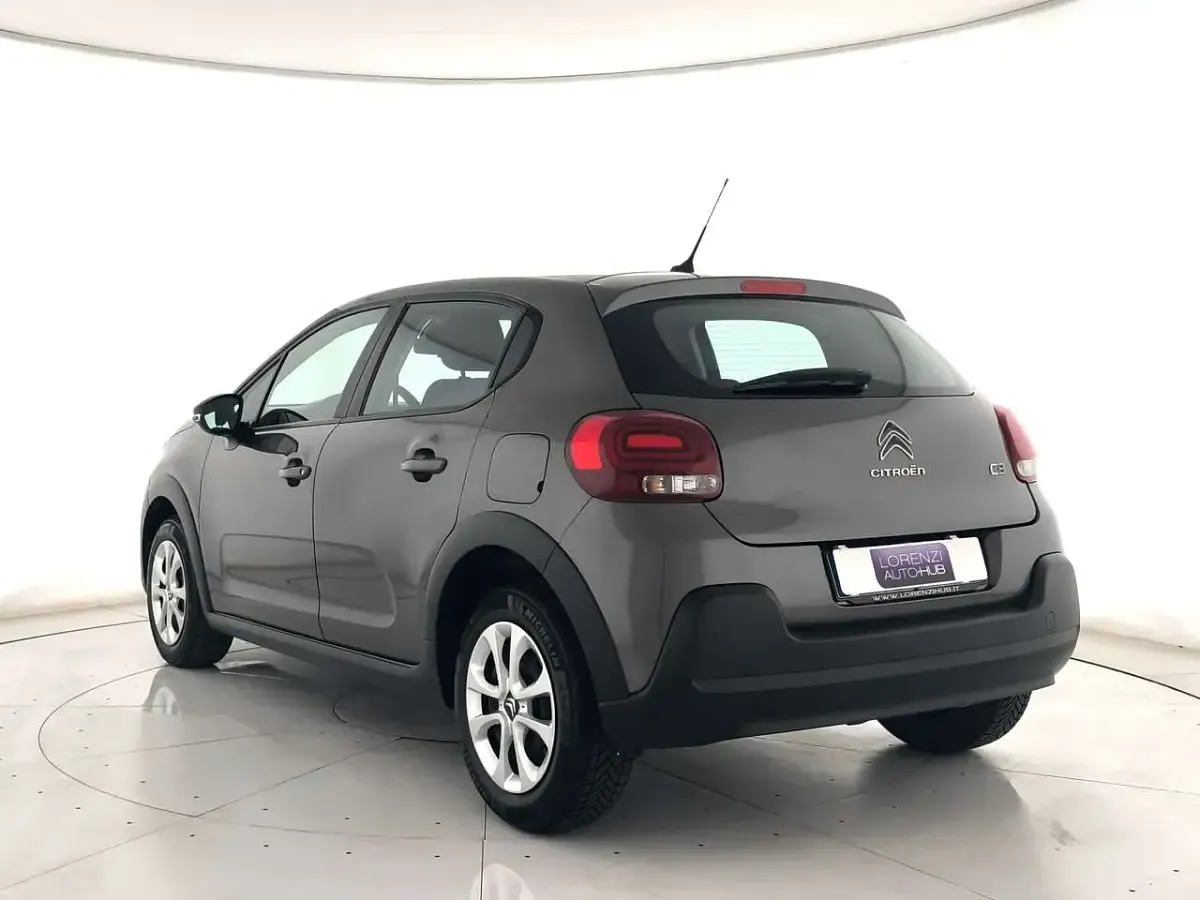 Usata Citroën C3 Feel 83 CV (61 kW) 2020 Grigio metallizzato Utilitaria