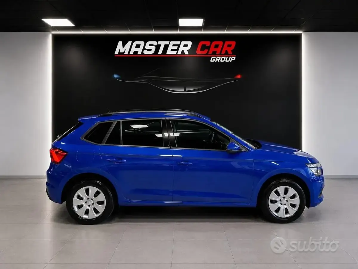 Usata Skoda Kamiq Ambition 95 CV (69 kW) 2021 Blu/azzurro SUV