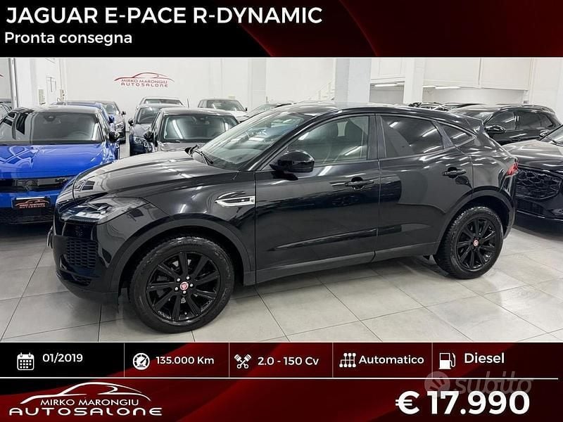 Usata Jaguar E-Pace R-Dynamic 150 CV (110 kW) 2019 Nero SUV