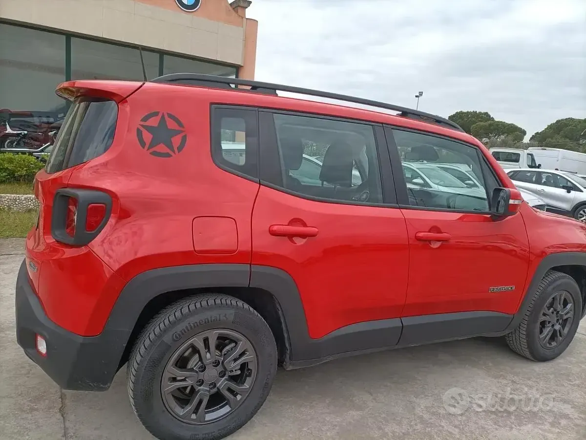 Usata Jeep Renegade Longitude 120 CV (88 kW) 2020 Rosso SUV