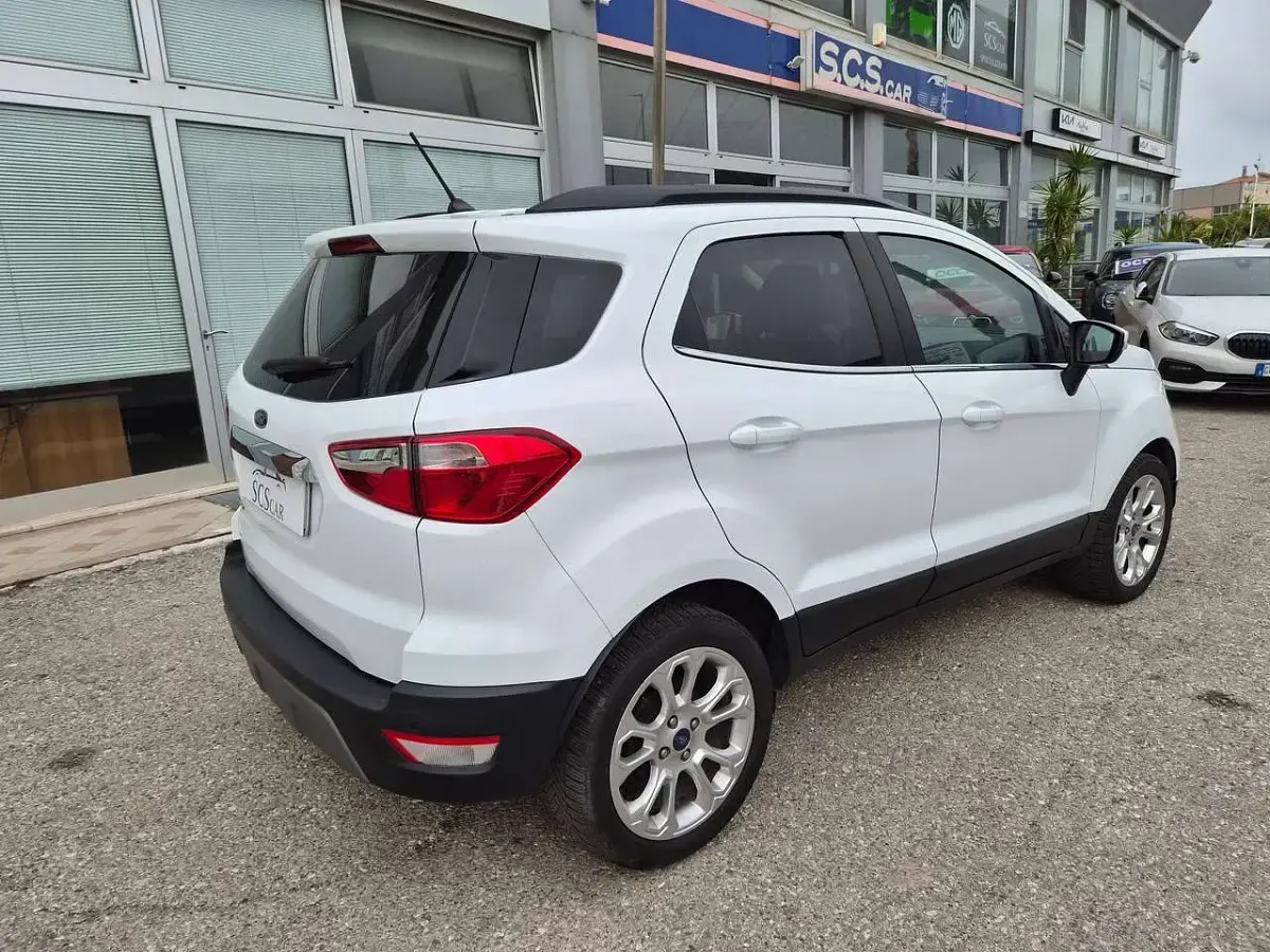 Usata Ford Ecosport Titanium S 125 CV (91 kW) 2022 Bianco SUV