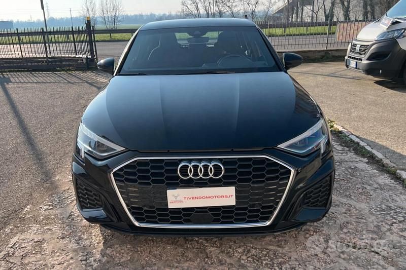 Usata Audi A3 S-Line 150 CV (110 kW) 2023 Nero Berlina