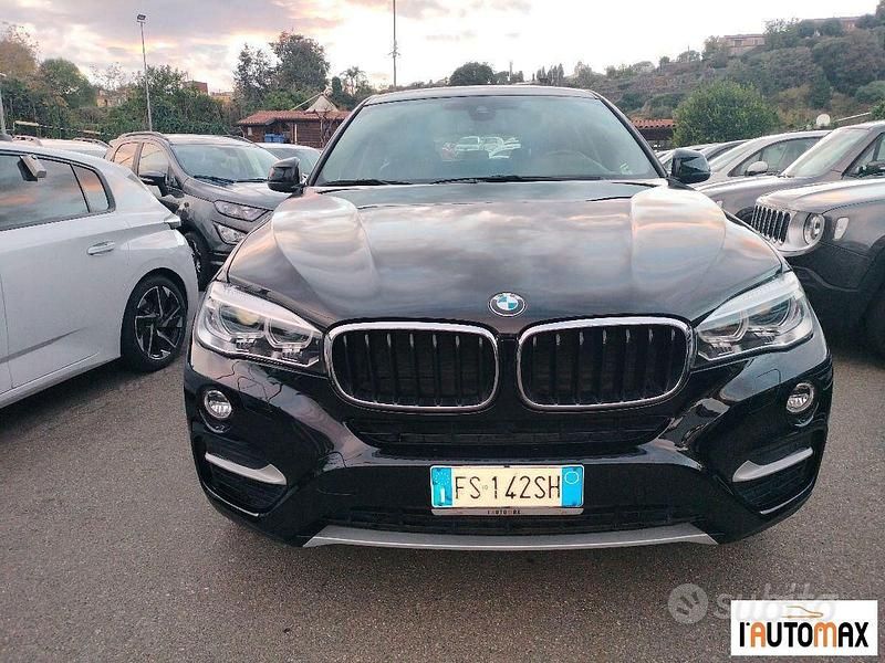 Usata BMW X6 Efficient Dynamics 258 CV (189 kW) 2018 Nero SUV