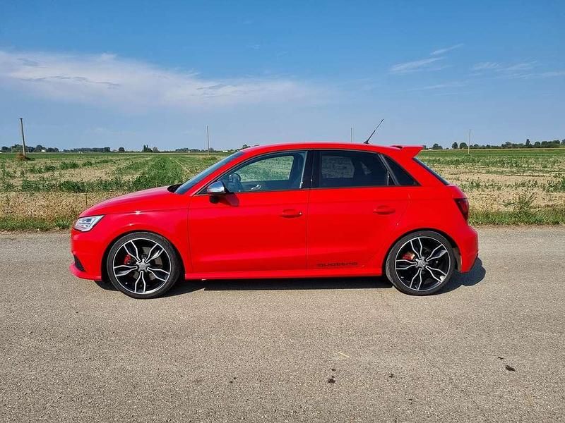 Usata Audi S1 Sportback Ambiente 231 CV (169 kW) 2017 Rosso Utilitaria