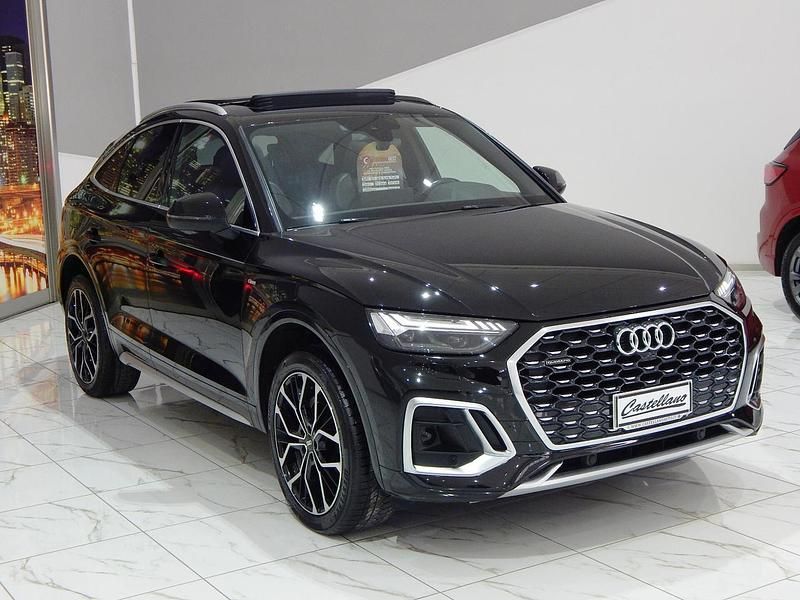 Usata Audi Q5 Sportback S-line plus 204 CV (150 kW) 2021 Nero SUV