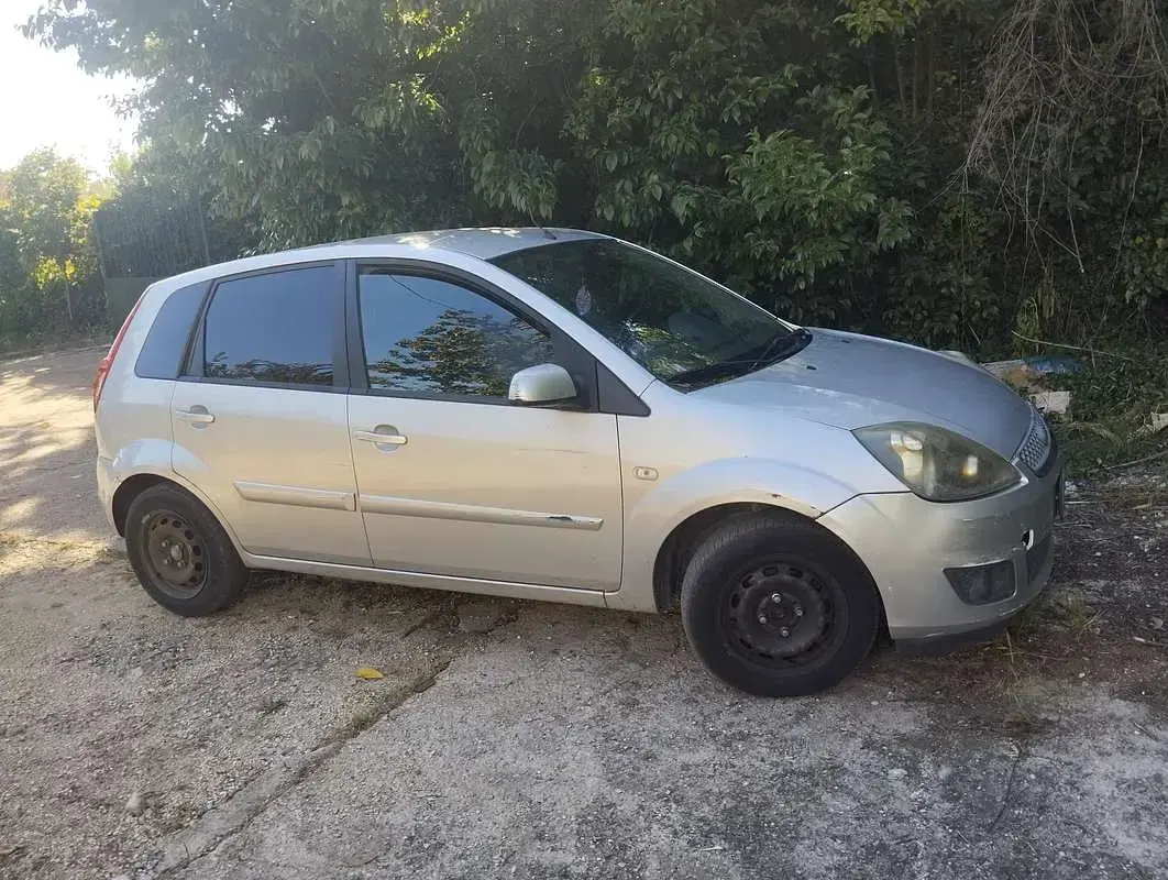 Usata Ford Fiesta Titanium 68 CV (50 kW) 2007 Argento Utilitaria
