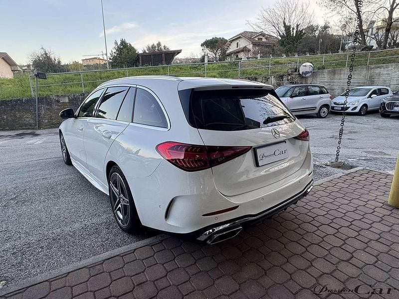 Usata Mercedes C220 Premium 200 CV (147 kW) 2023 Bianco Station wagon