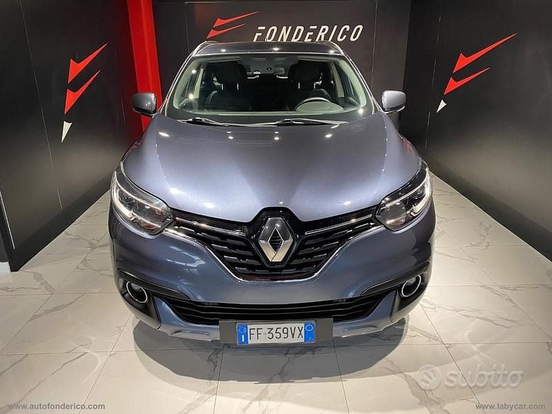 Usata Renault Kadjar Intens 110 CV (80 kW) 2016 Blu SUV