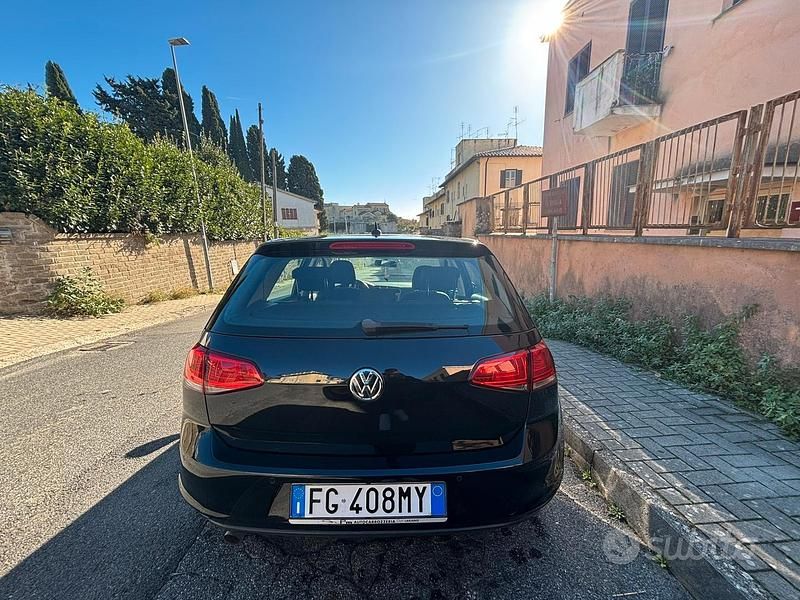 Usata VW Golf VII 110 CV (80 kW) 2016 Nero Berlina