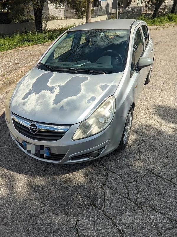 Usata Opel Corsa 75 CV (55 kW) 2009 Grigio Utilitaria