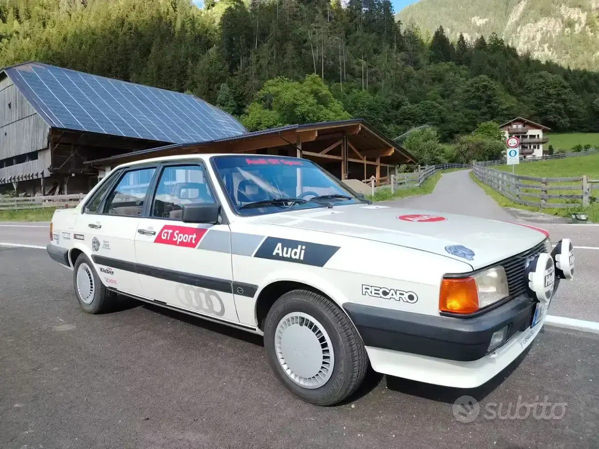 Usata Audi 80 112 CV (82 kW) 1986 Bianco Berlina