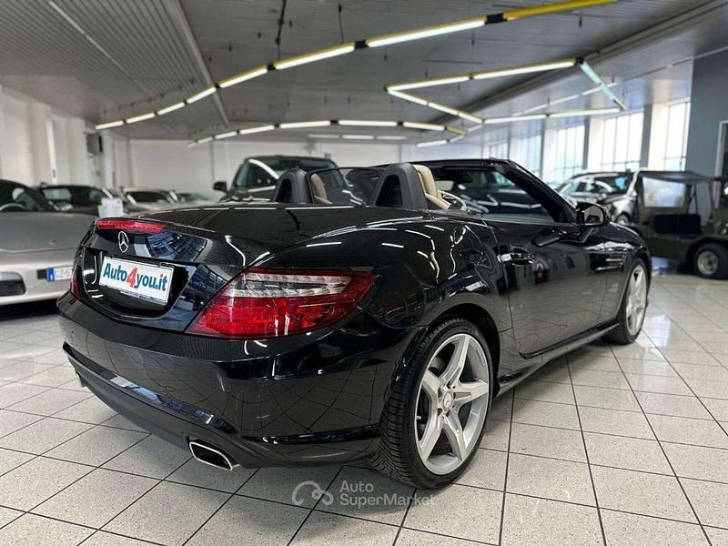 Usata Mercedes SLK200 Premium 184 CV (135 kW) 2011 Nero Cabrio