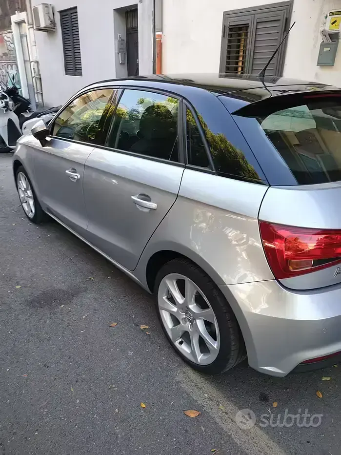 Usata Audi A1 90 CV (66 kW) 2015 Grigio Utilitaria
