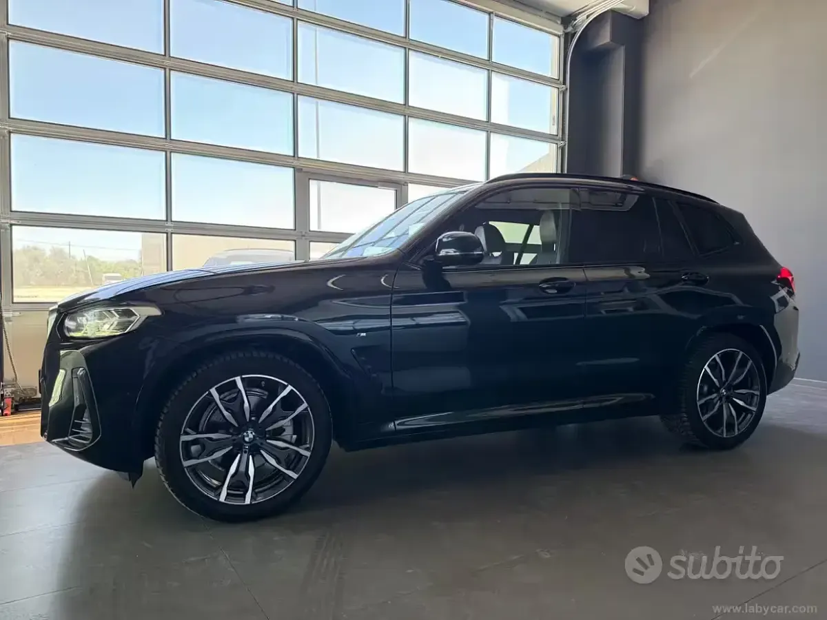 Usata BMW X3 M Sport 190 CV (139 kW) 2022 Nero SUV