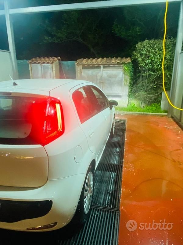 Usata Fiat Punto Evo 75 CV (55 kW) 2011 Bianco Utilitaria
