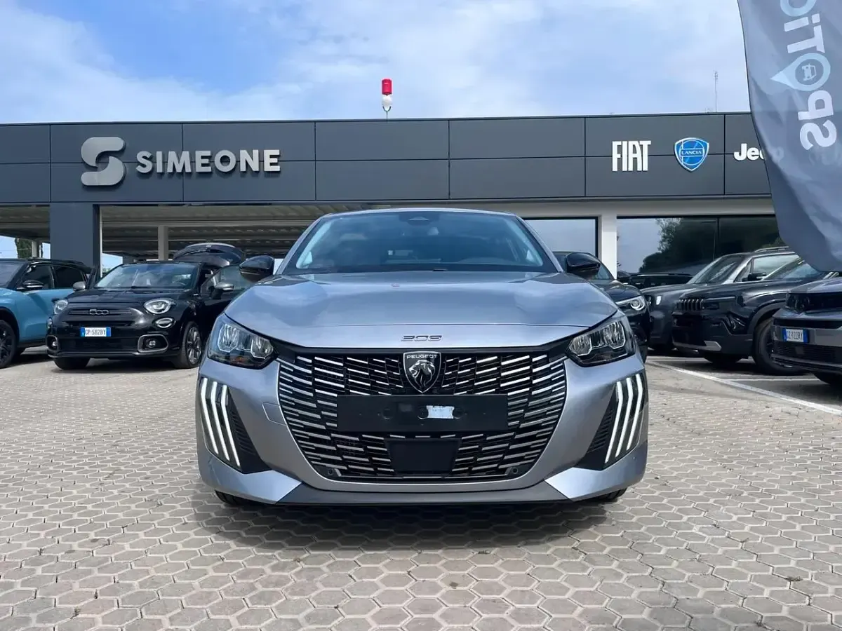 Nuova Peugeot 208 Allure 100 CV (73 kW) 2026 Grigio Utilitaria