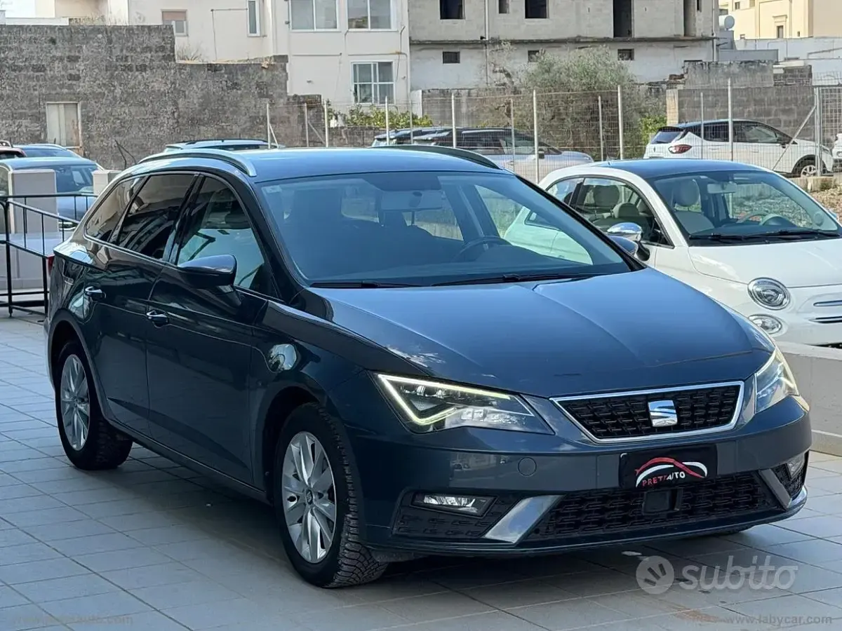 Usata Seat Leon ST Business 116 CV (85 kW) 2019 Grigio Station wagon