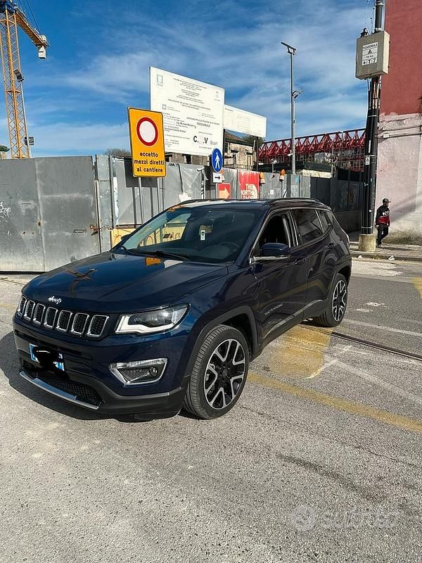 Usata Jeep Compass Limited 120 CV (88 kW) 2018 Blu SUV