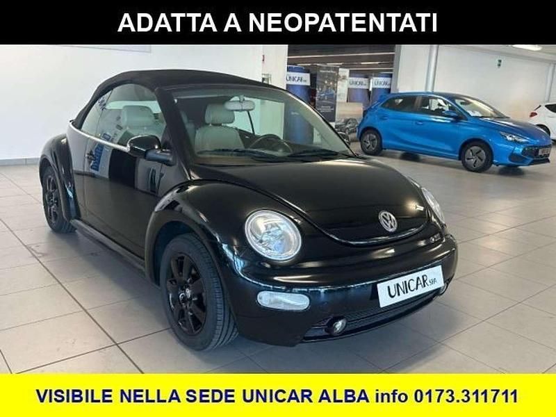 Usata VW New Beetle Cabriolet 102 CV (75 kW) 2003 Nero Cabrio