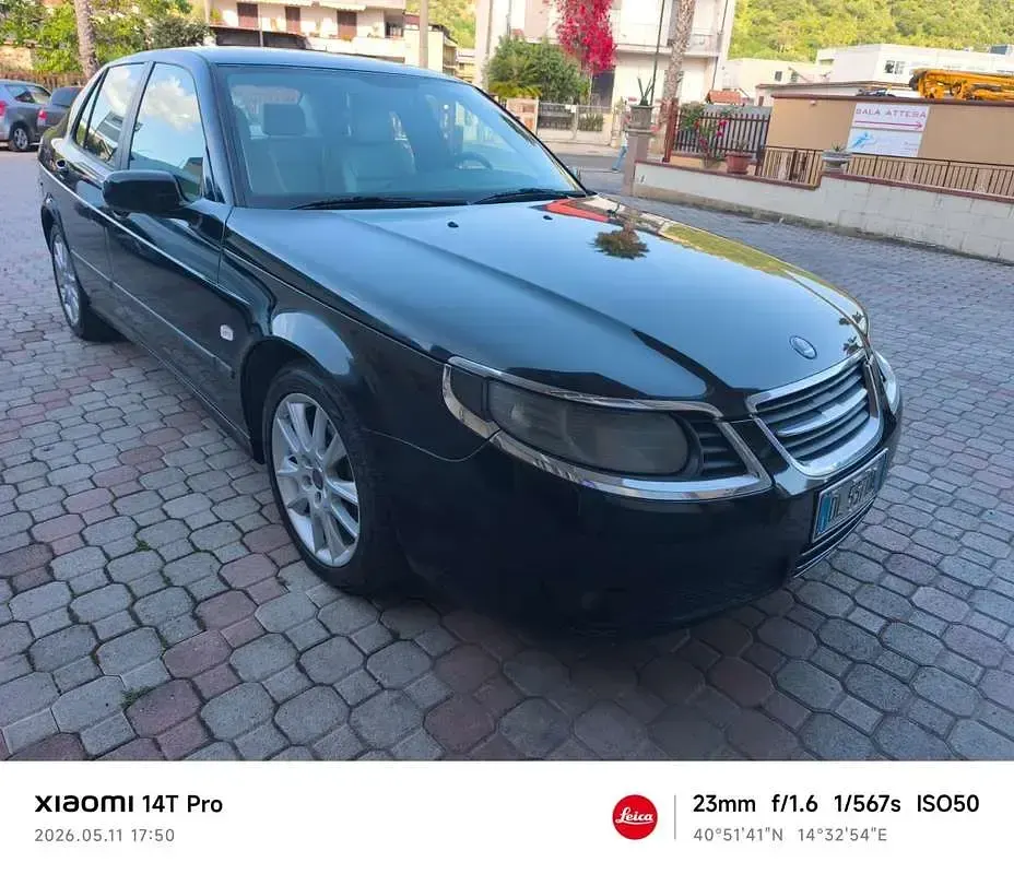 Usata Saab 9-5 Vector 150 CV (110 kW) 2007 Nero Berlina
